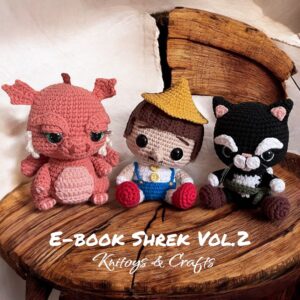 E-book Shrek Vol.2 Dragona, Kitty Patitas Suaves y Pinocho