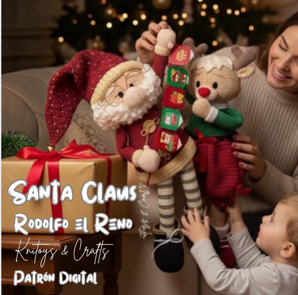 Pack Santa Claus y Rodolfo El Reno