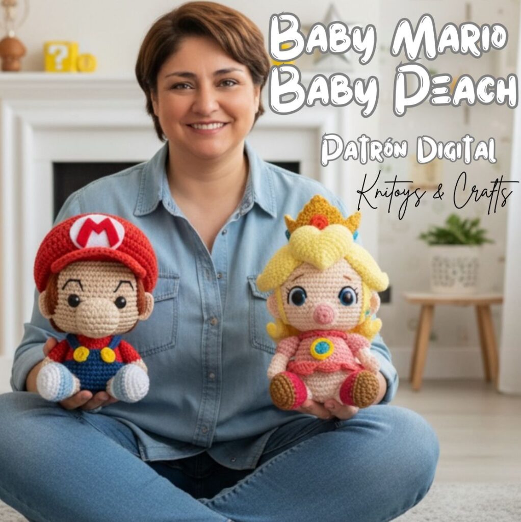 Baby Mario y Baby Peach