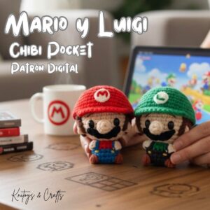 Mario y Luigi Chibi Pocket