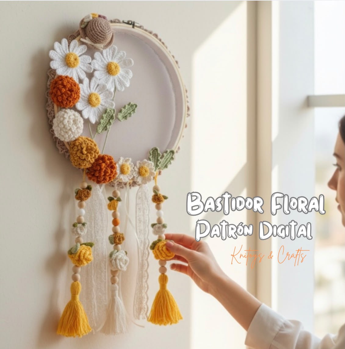 Bastidor Floral Isabella Amigurumi