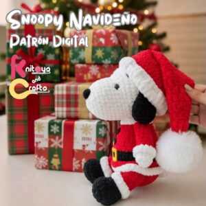 Snoopy Navideño con Diseño Sorpresa