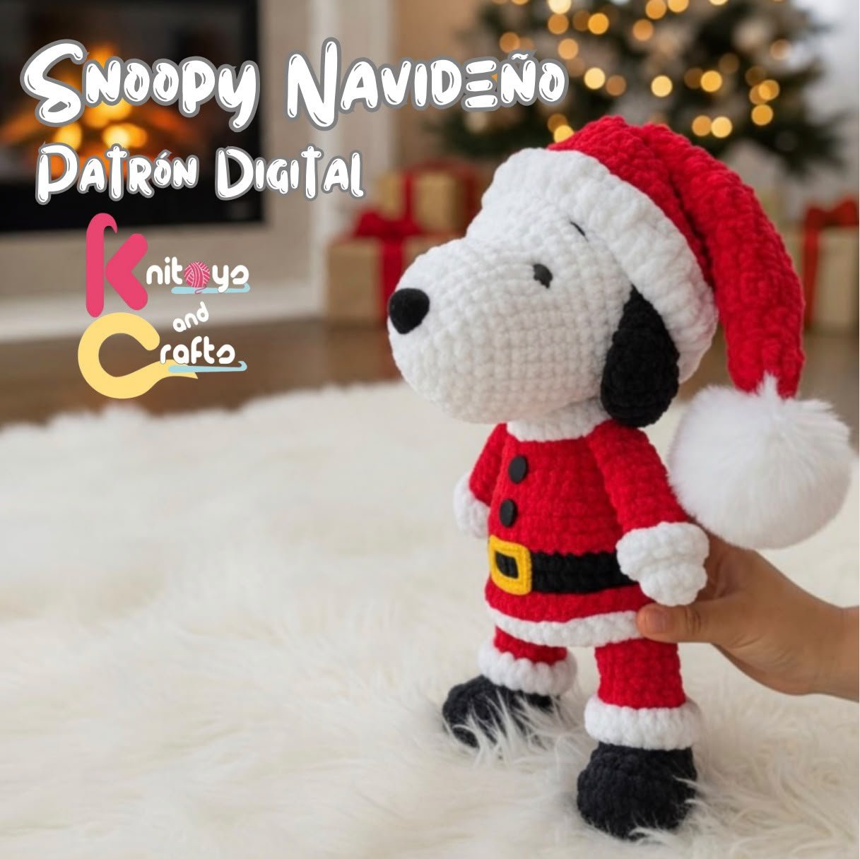 Snoopy Navideño con Diseño Sorpresa