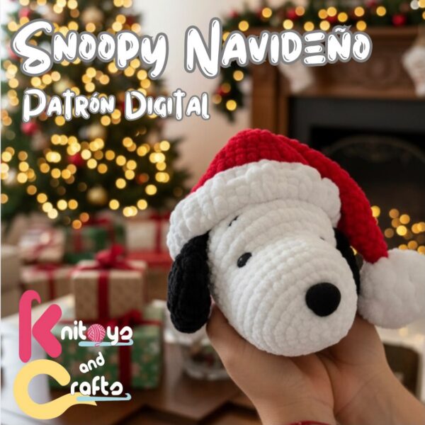 Snoopy Navideño con Diseño Sorpresa